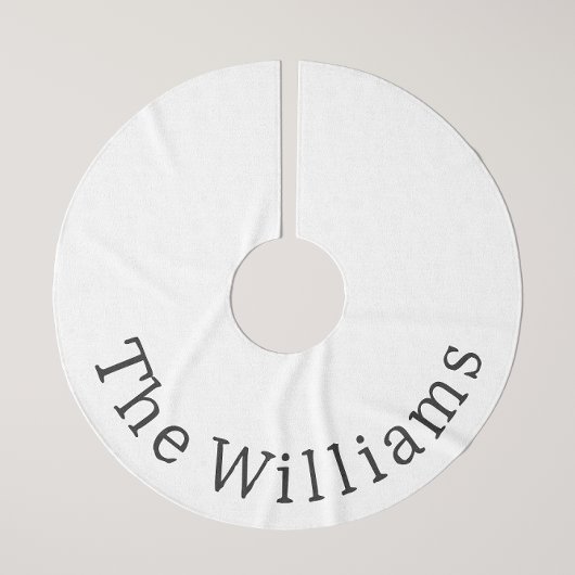 Modern Boho Weihnachten mit dem Namen Tree Skirt Polyester Weihnachtsbaumdecke