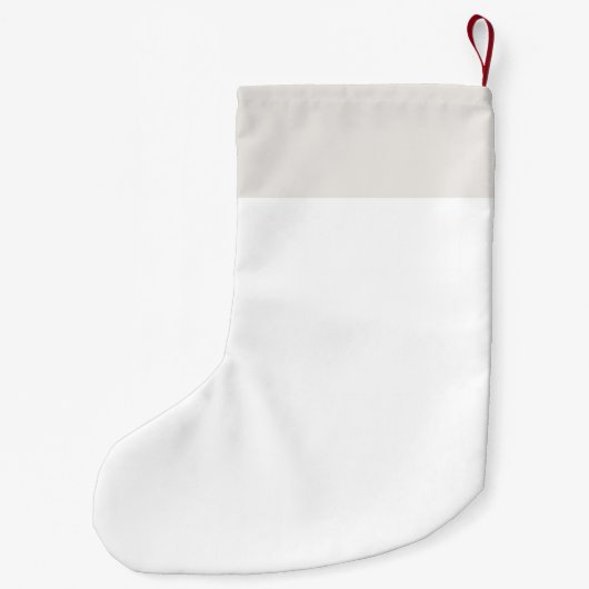 Modern Boho Weihnachten mit Namen Kleiner Weihnachtsstrumpf (Rückseite)