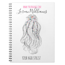 Modern Boho Wildblume Bridal Hair Stylist Floral