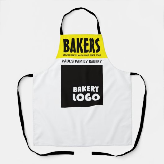 Modern Bold, Bakery Store Schürze (Vorderseite)