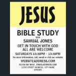 Modern Bold, Christian Bible Class Advert Flyer<br><div class="desc">Modern Bold,  Christian Bible Class Advertising Flyers By the Business Card Store.</div>