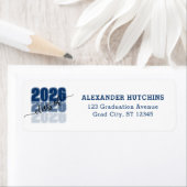 Modern Bold Class 2026 Blue Grad Return Address (Insitu)