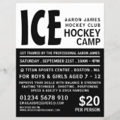Modern Bold, Eishockey Camp Flyer (Vorne)
