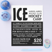 Modern Bold, Eishockey Camp Flyer (Einzeln)