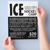 Modern Bold, Eishockey Camp Flyer (Hand)