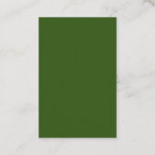 Modern Bold, Golf Club, Golfer, Golf Coach Visitenkarte (Rückseite)