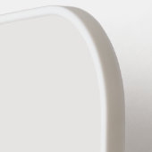 Modern bold monogrammed pink and blue pickleball schläger (Linke Seite)