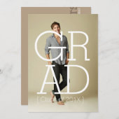 Modern Bold Party Einladung Foto Card (Vorne/Hinten)