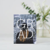 Modern Bold Party Einladung Foto Card (Stehend Vorderseite)