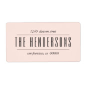 Modern Bold Script Family Name (Vorne)