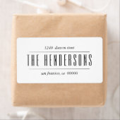 Modern Bold Script Family Name (Insitu)