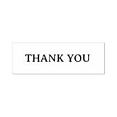 Modern Bold “THANK YOU” Permastempel (Design)