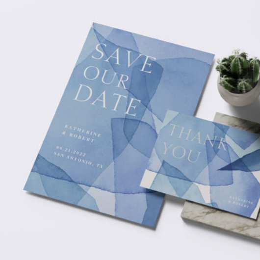 Modern Bold Typografy Save the Date Ankündigung