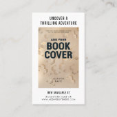 Modern Book Launch Author Marketing QR Code Visitenkarte (Vorderseite)