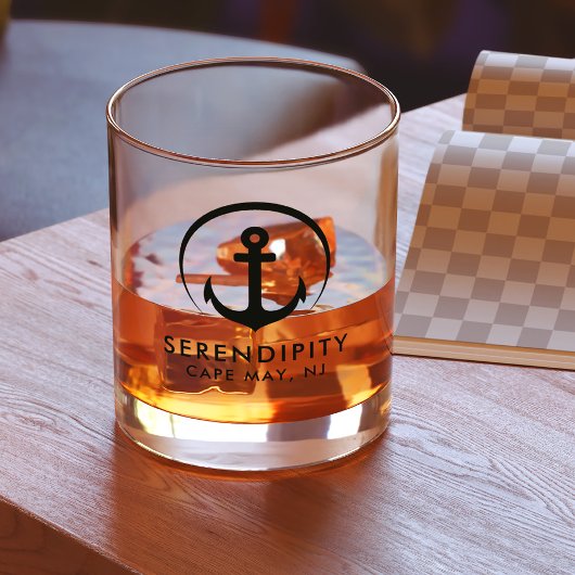 Modern-Bootanchor-Logo Whiskyglas