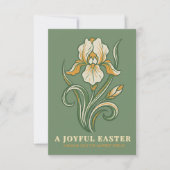 Modern Botanical Easter Blessings (Vorderseite)