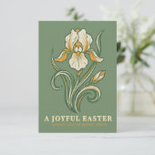 Modern Botanical Easter Blessings (Stehend Vorderseite)