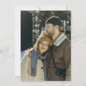 Modern Botanical Eucalyptus Couples Shower Photo Einladung (Rückseite)