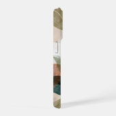 Modern Botanical Leaf Phone Case – Earth Tone  iPhone Hülle (Rechte Seite)