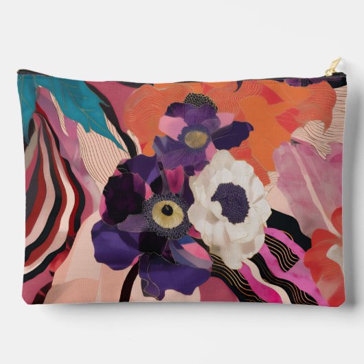 Modern Bouquet Zubehörtasche (Rückseite)