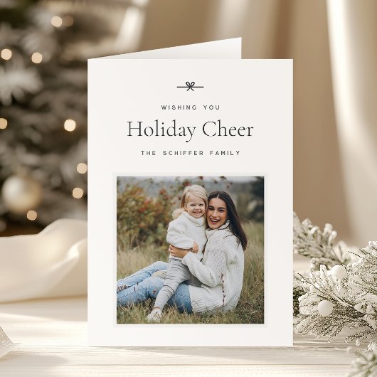 Modern Bow | Einfache Weihnachten im Foto