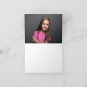 Modern Bowling Birthday Party Dankeskarte (Innenseite)