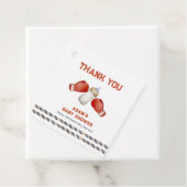 Modern Boxing Little Champion Baby Shower Geschenkanhänger (Beispiel)