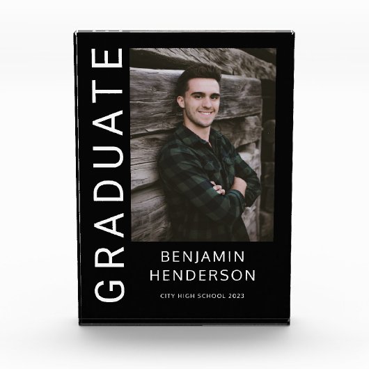 Modern Boy 2023 Abschluss Fotoblock (Vorderseite)