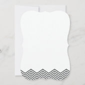 Modern Boy Oh Boy Little Man Mustache Babydusche Einladung (Rückseite)