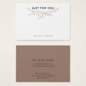 Modern Branch Earth Bracelet Display Card (Vorne & Hinten)