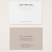 Modern Branch Earthy Bracelet Display Card (Vorne & Hinten)