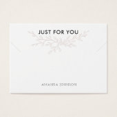 Modern Branch Earthy Bracelet Display Card (Vorderseite)