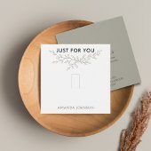 Modern Branch Earthy Ring Display Card