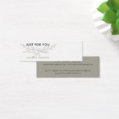 Modern Branch Earthy Stud Earring Display Card (Schreibtisch)