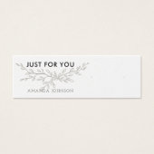 Modern Branch Earthy Stud Earring Display Card (Vorderseite)