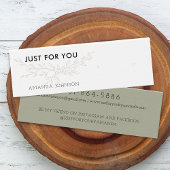 Modern Branch Earthy Stud Earring Display Card