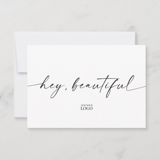 Modern Branded Hey Beautiful Danke (Vorderseite)