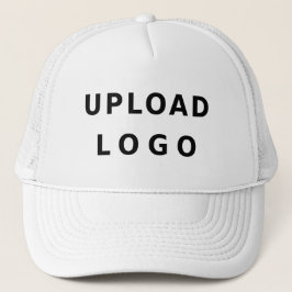 Modern Branded Promotional Business Logo – White Truckerkappe