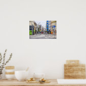 Modern Bratislava Street, Slowakei Poster (Küche)