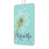 Modern BREATHE Script Dandelion Blue Autolufterfrischer (Links)
