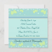 Modern Bridal / Polterabend Einladungen (Rückseite)