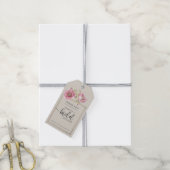 Modern Bride Shower Gift Tags Geschenkanhänger (Mit Garn)