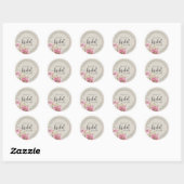 Modern Bride Shower Sticker  (Blatt)