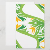 Modern Briefpapier (Vorne/Hinten)