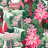 Modern bright colors watercolor preppy festive fleecedecke