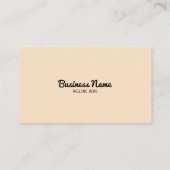 Modern Brown Sprinkles Ice Cream and Confectionery Visitenkarte (Rückseite)