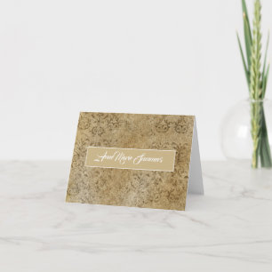 Modern Brown und Tan Granit Karte