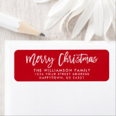 Modern Brush Script Star Frohe Weihnachtsfamilie (Insitu)