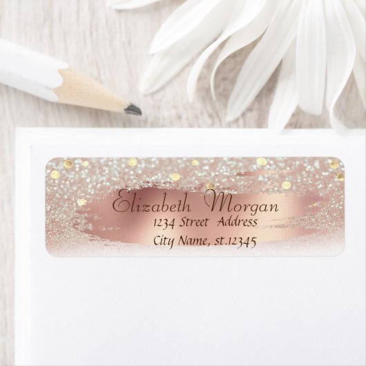 Modern Brush Stroke, Glitzer Bokeh, Confetti (Insitu)