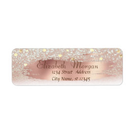 Modern Brush Stroke, Glitzer Bokeh, Confetti